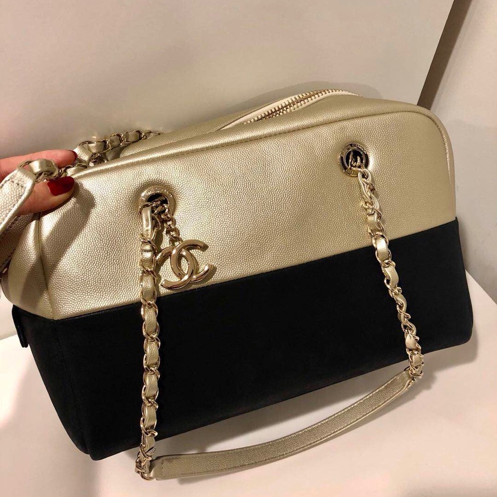 Brand new with tagChanel two tone tote retail$3900